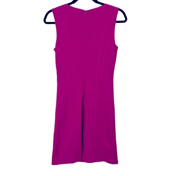 Trina Turk Magenta Sheath Sleeveless dress women’s size 2 - Picture 5 of 5